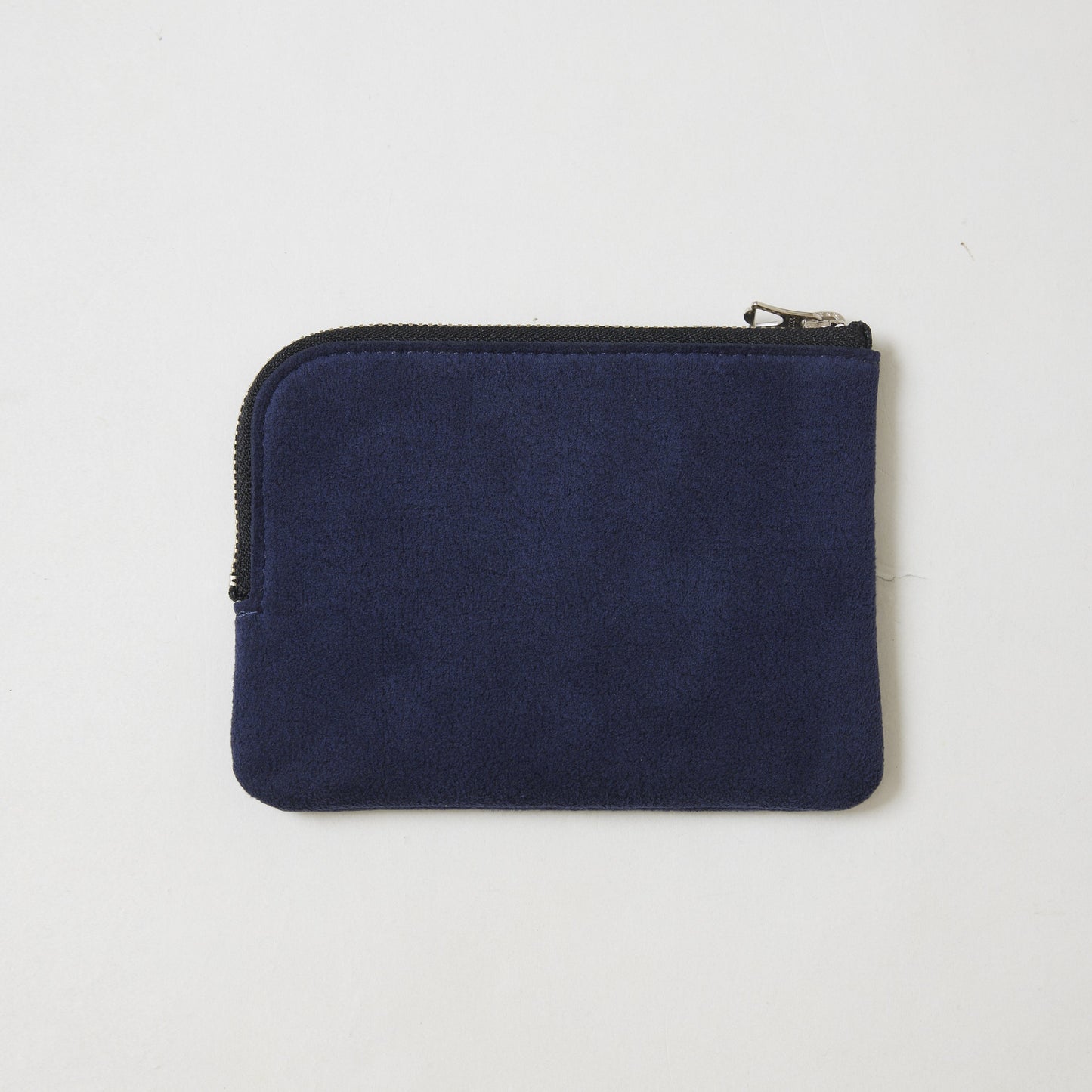 L-shaped zip pouch スモール navy
