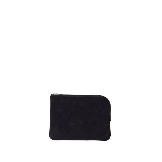 L-shaped zip pouch スモール Black