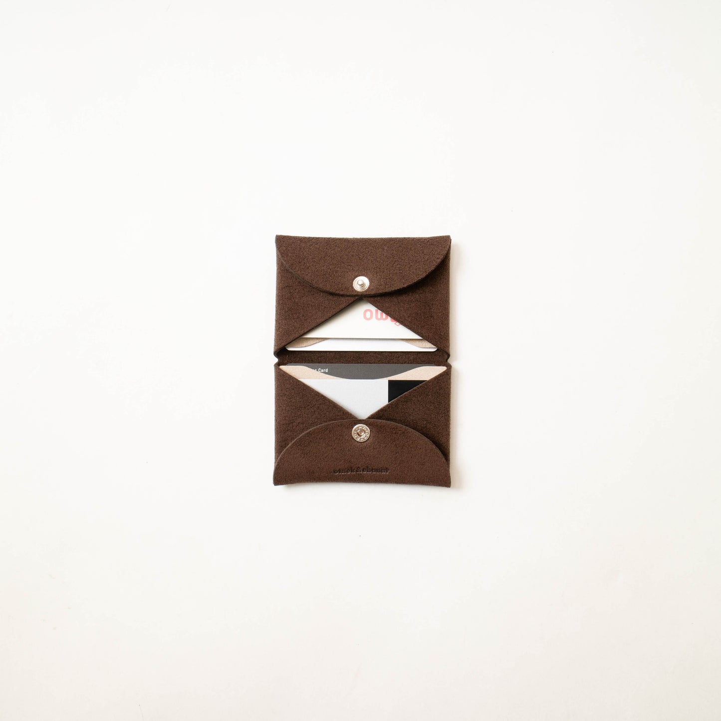 Card case bottlebrown
