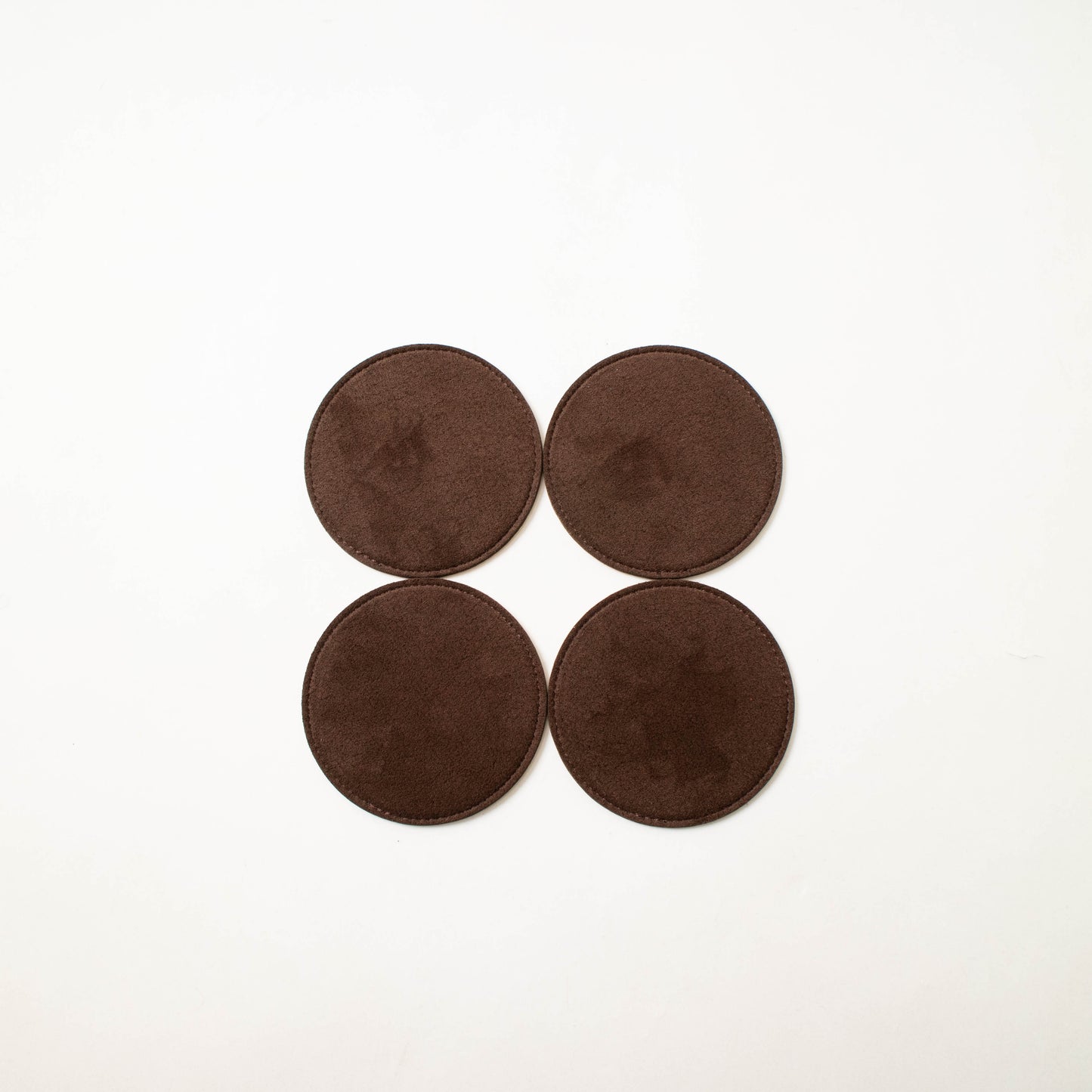 Coaster Set Beige×bottlebrown