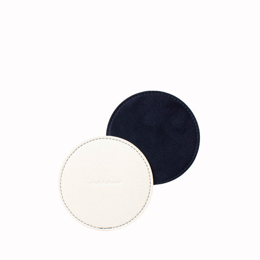 Coaster Set off white×navy