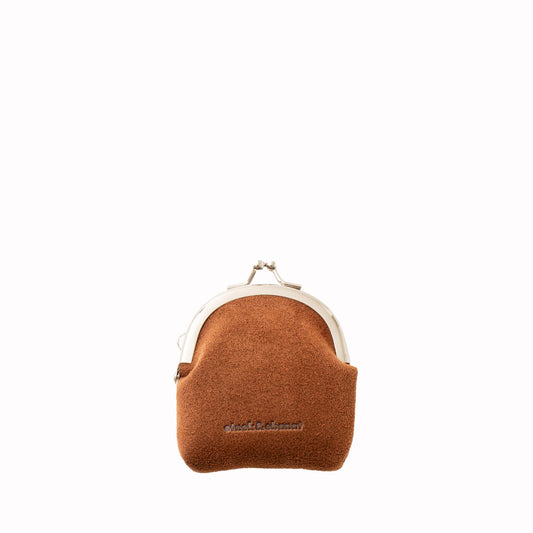 Mini Clasp Purse almond