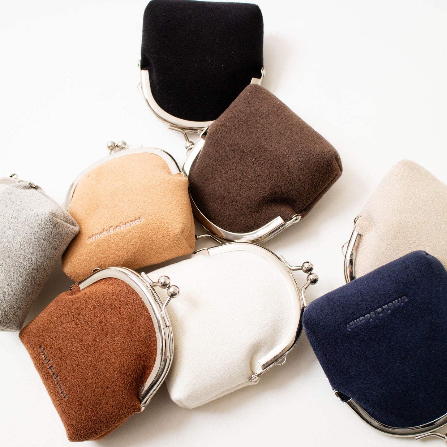 Mini Clasp Purse Beige