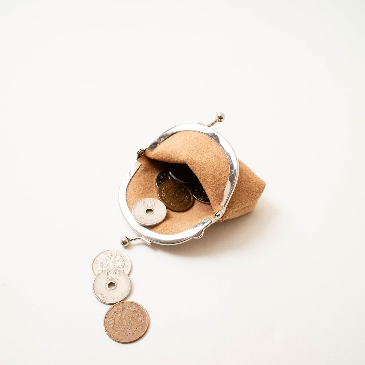 Mini Clasp Purse camel
