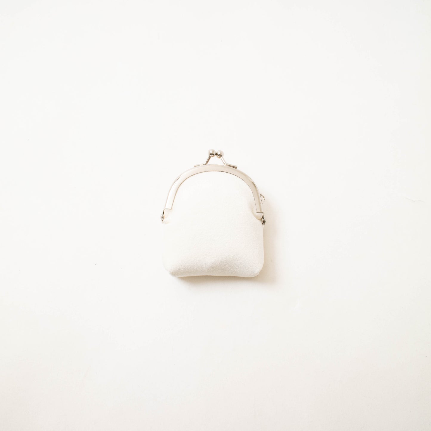 Mini Clasp Purse off white