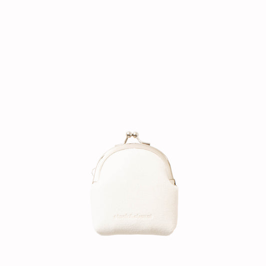 Mini Clasp Purse off white