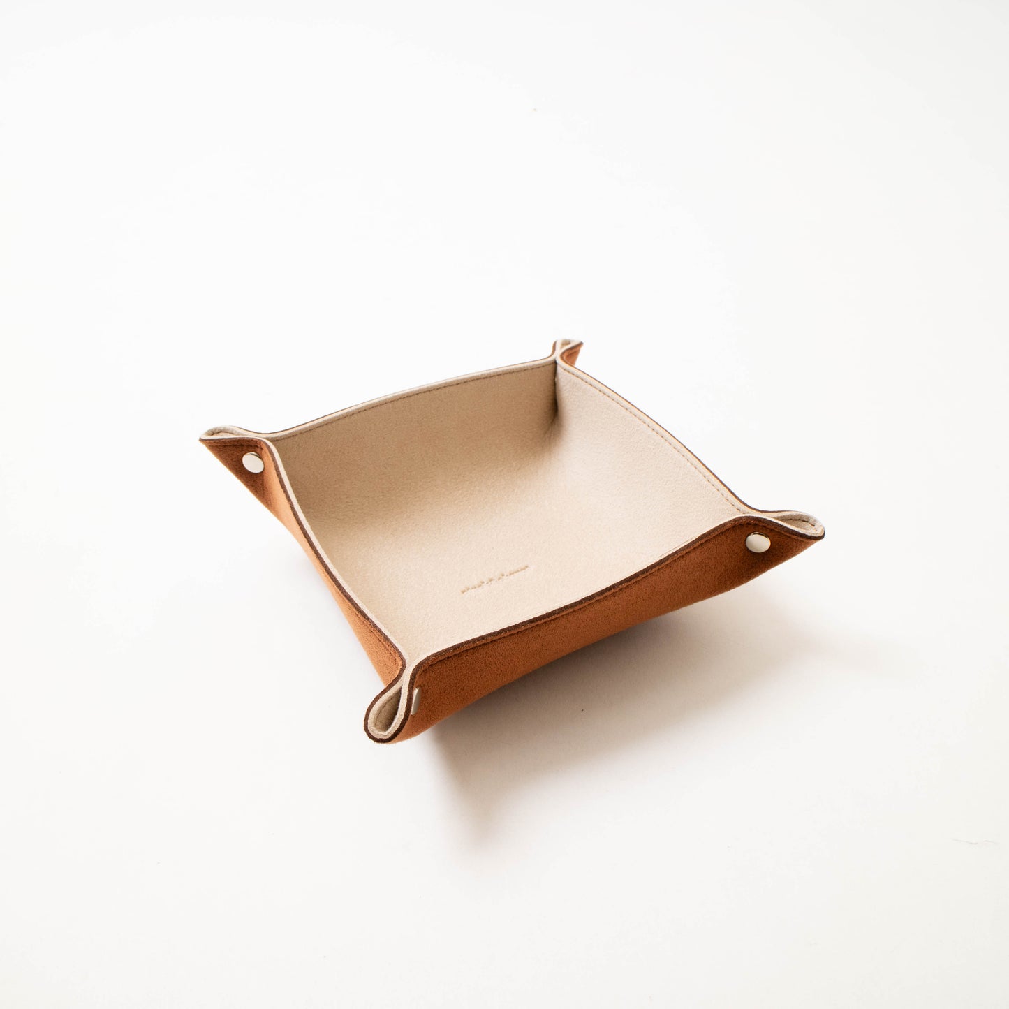 Square Tray Beige×almond