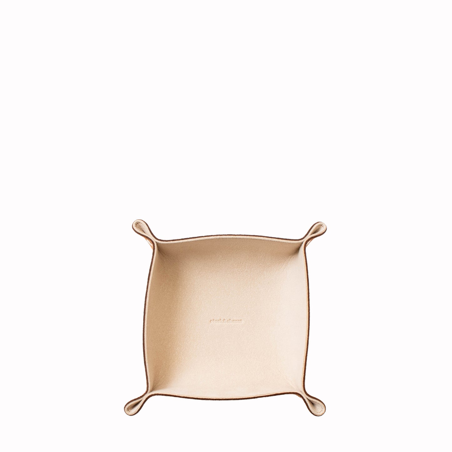 Square Tray Beige×almond