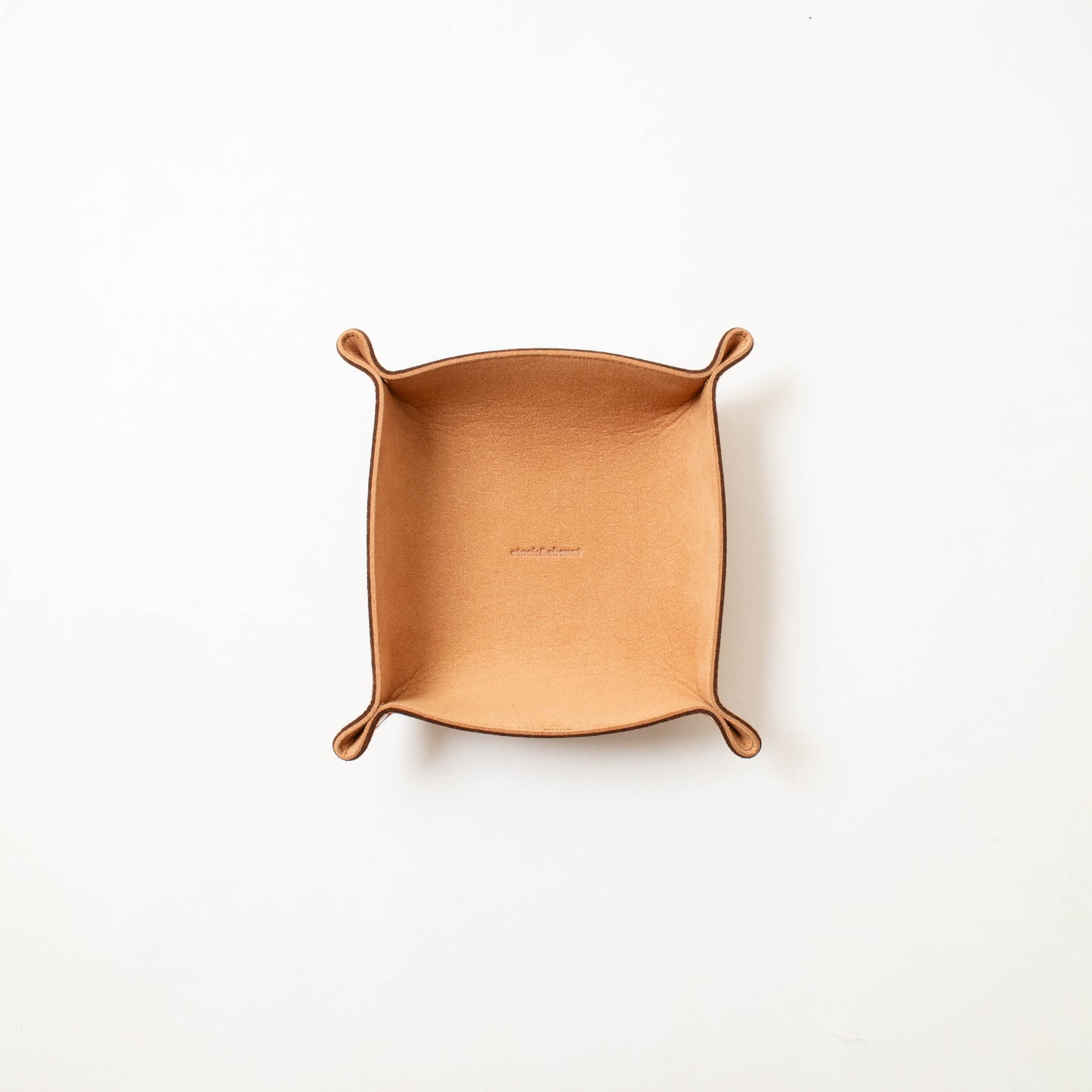 Square Tray camel×almond