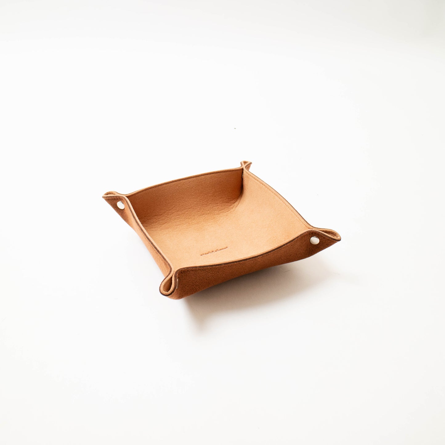 Square Tray camel×almond