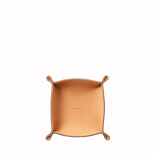 Square Tray camel×almond