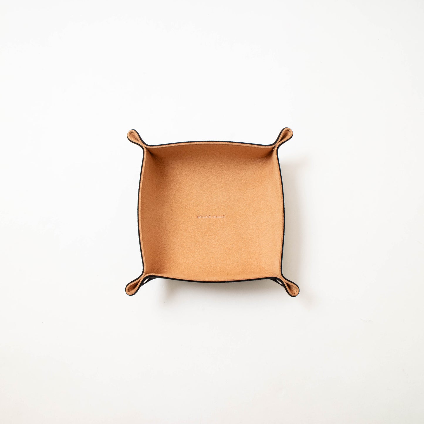 Square Tray camel×black