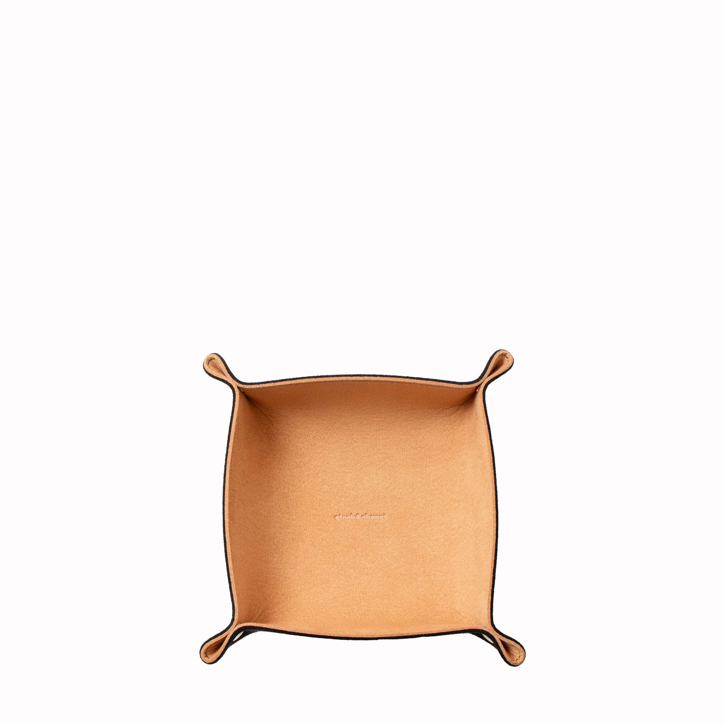 Square Tray camel×black