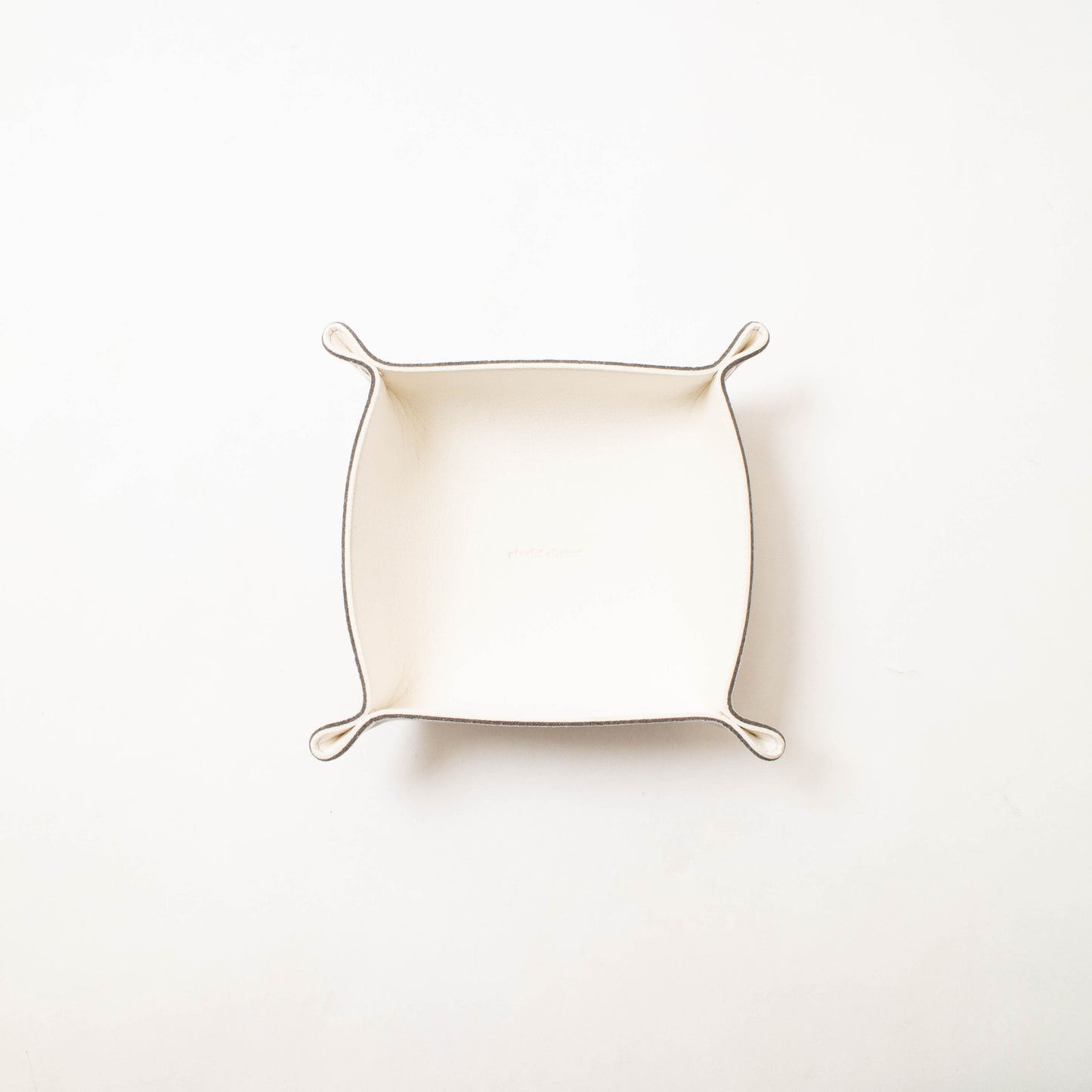 Square Tray off white×mixgray