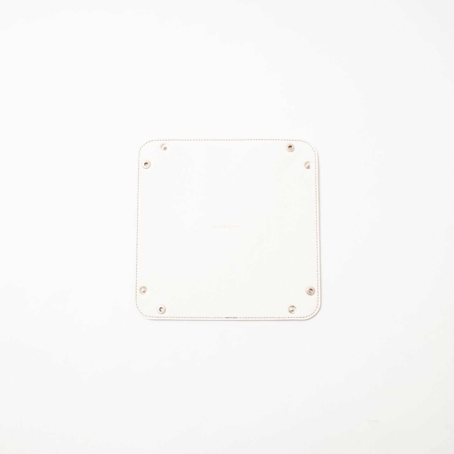 Square Tray off white×navy
