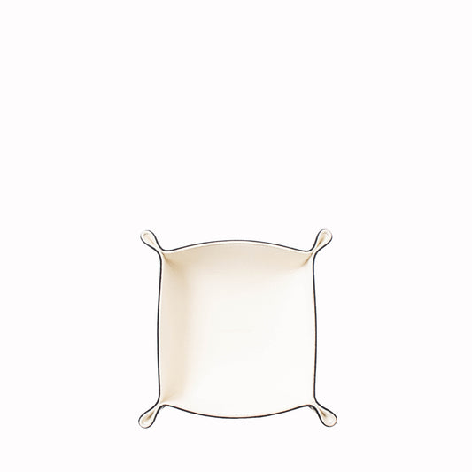 Square Tray off white×navy