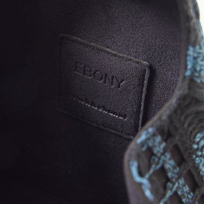 EBONY Collaboration ANNIE -Mix Lace- black × blue