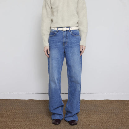 8 hole belt off white