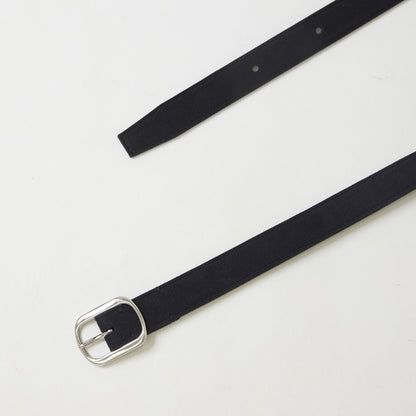 8 hole belt Black