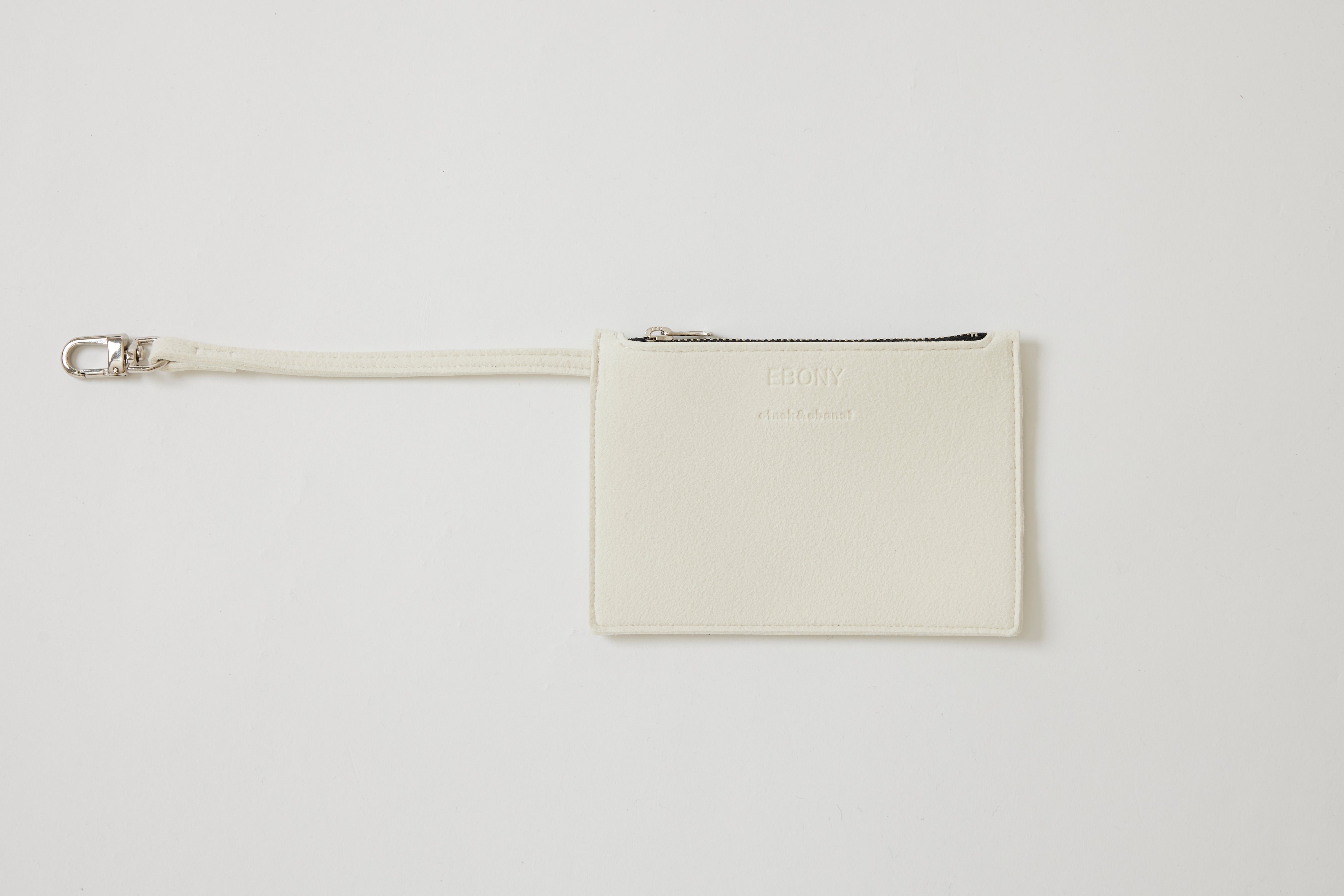 EBONY Collaboration ANNIE -Flower Cut Jacquard- beige × white