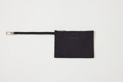 EBONY Collaboration ANNIE -Flower Cut Jacquard- black × blue