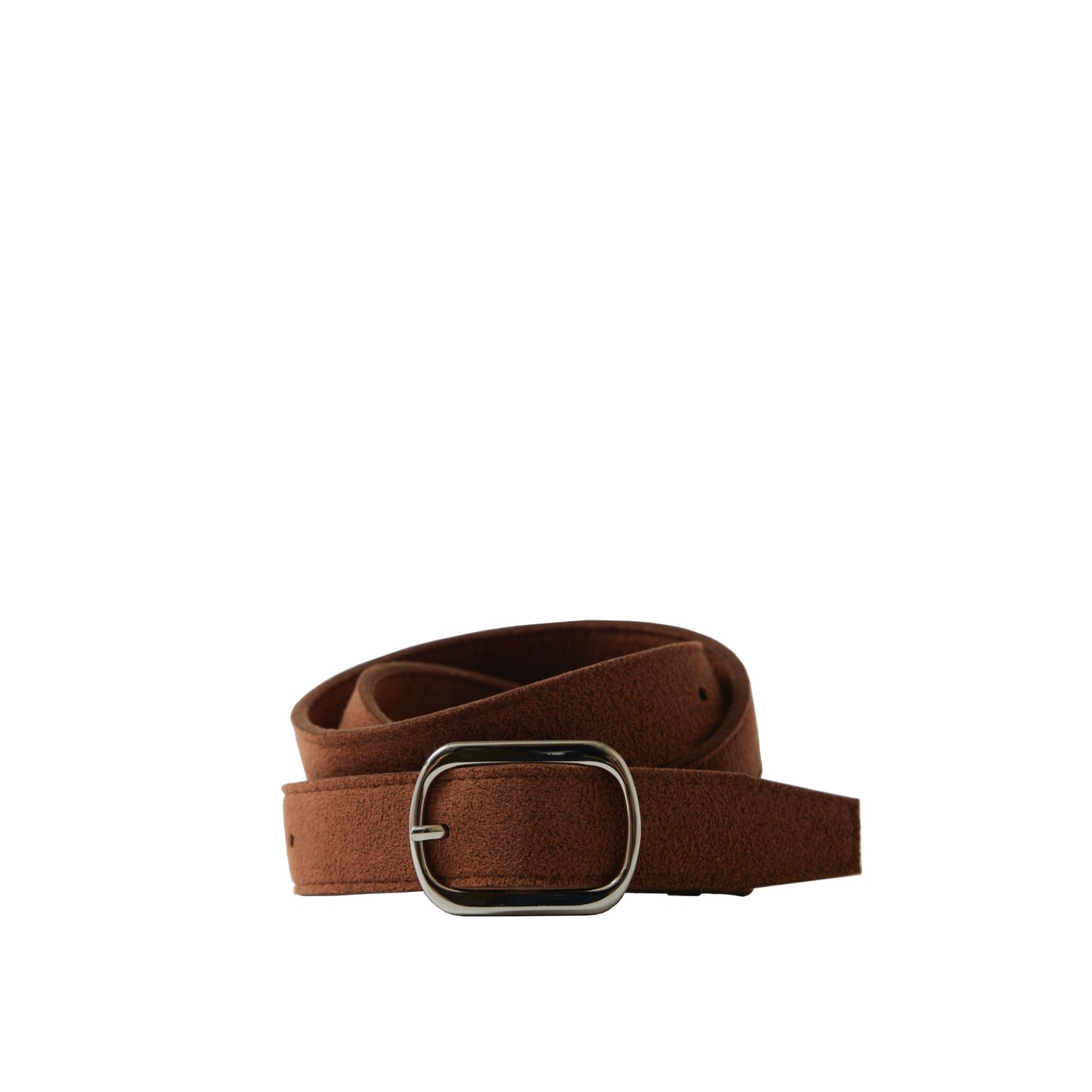 8 hole belt almond