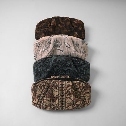 SUNA small Layered Motif Jacquard black