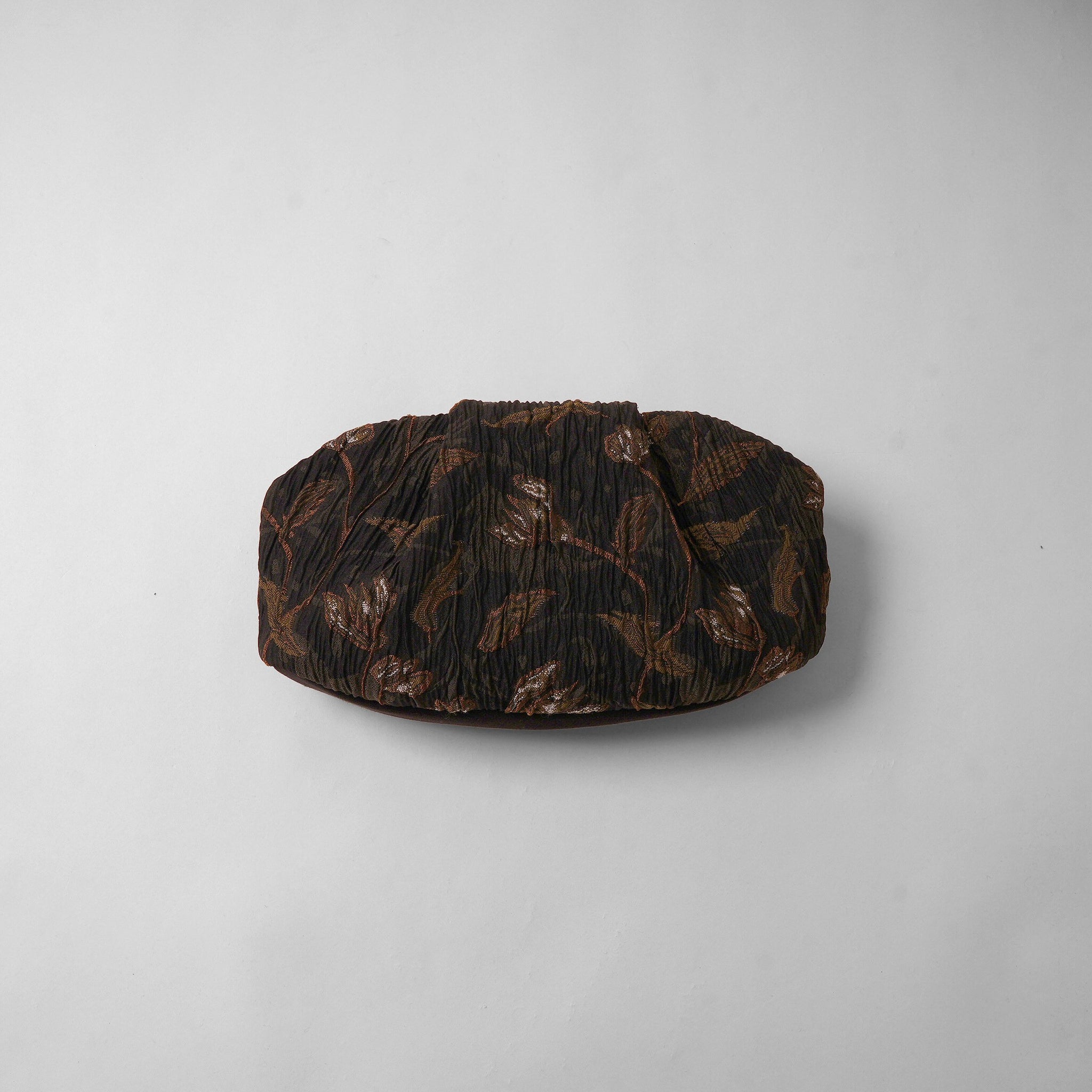 SUNA スモール Layered Motif Jacquard black