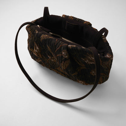 SUNA small Layered Motif Jacquard black