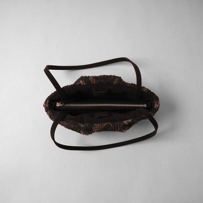 SUNA small Layered Motif Jacquard black