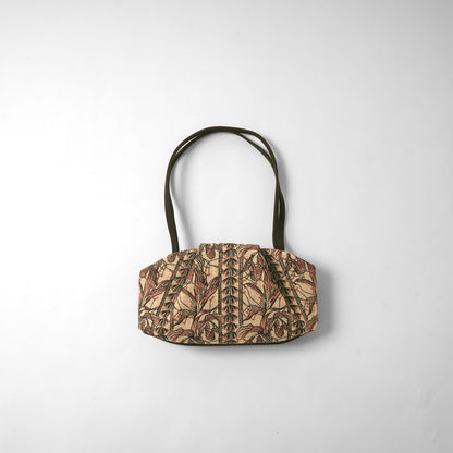 SUNA small Flower Embroidery camel × black