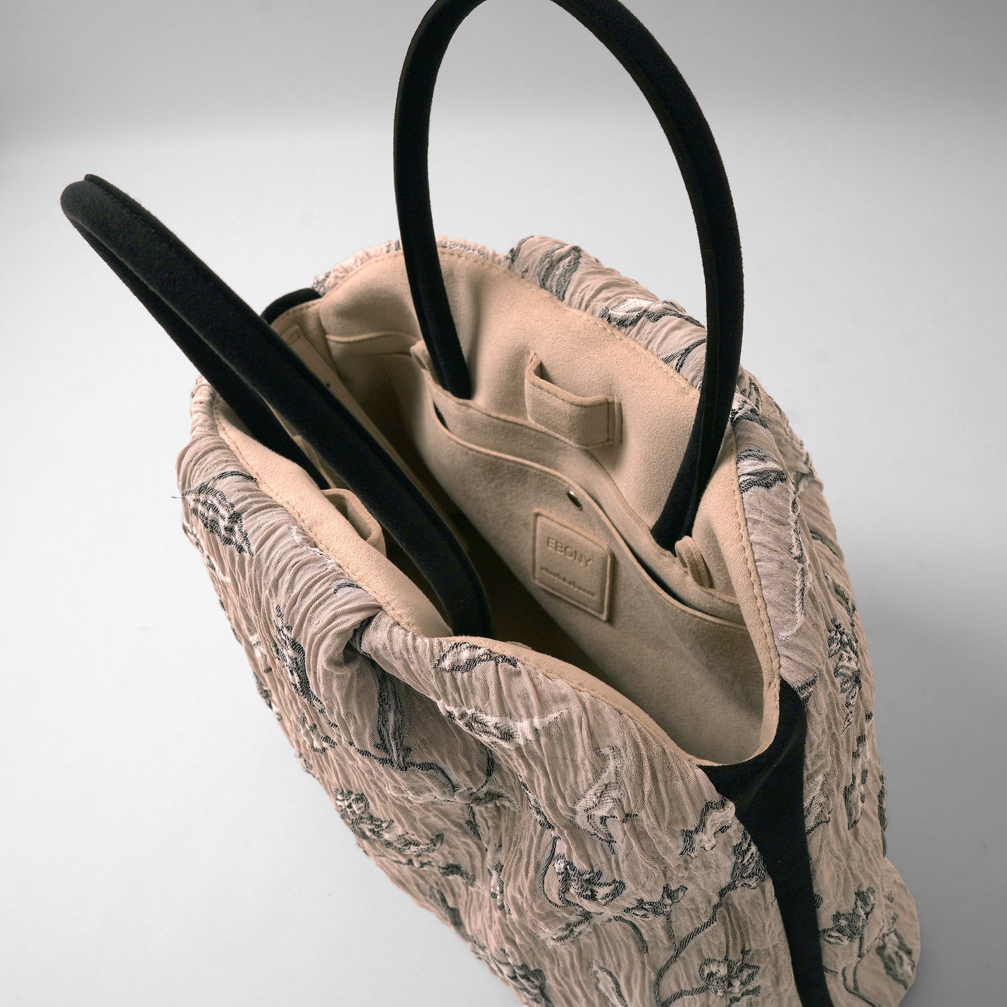 GOULT large Layered Motif Jacquard beige