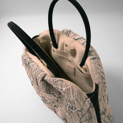 GOULT large Layered Motif Jacquard beige