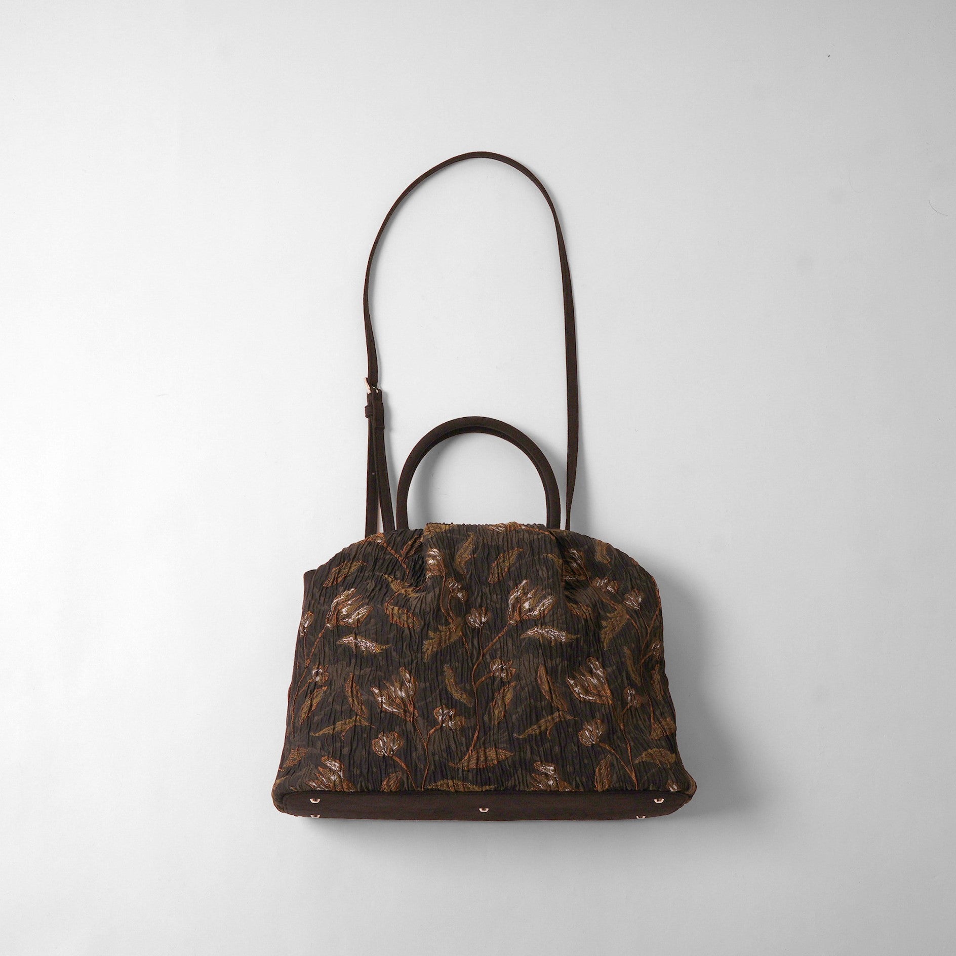 GOULT ラージ Layered Motif Jacquard black