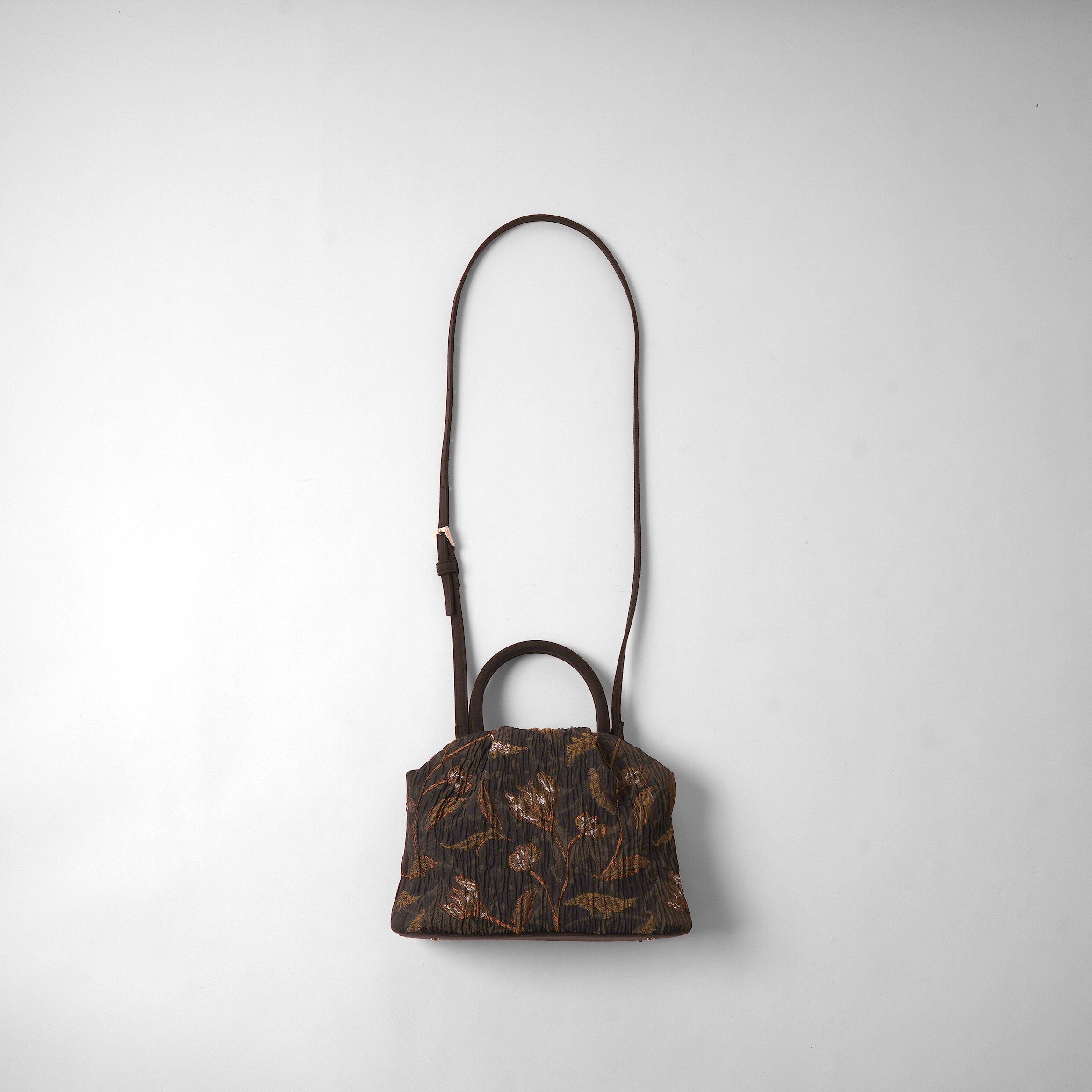 GOULT スモール Layered Motif Jacquard black