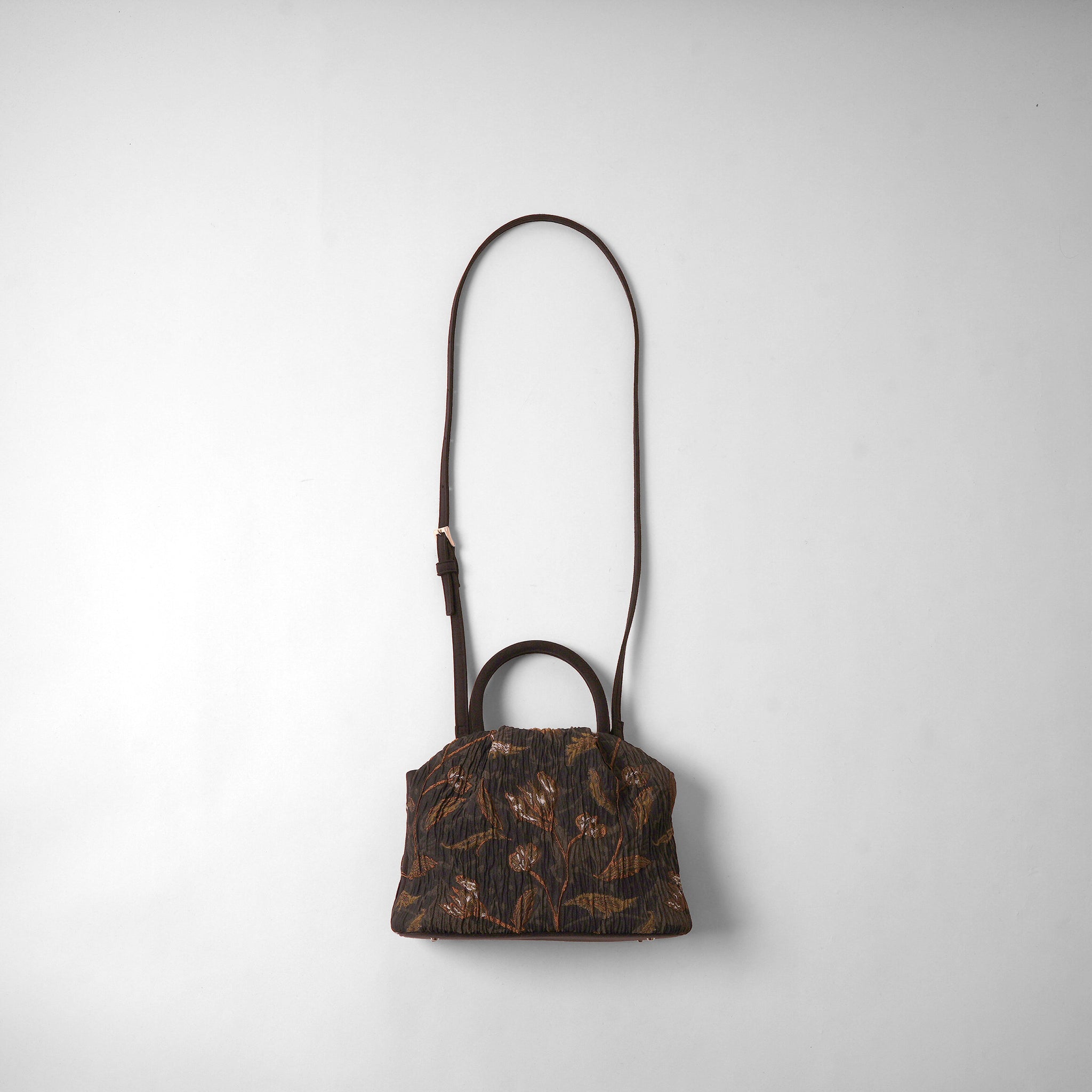 GOULT スモール Layered Motif Jacquard black