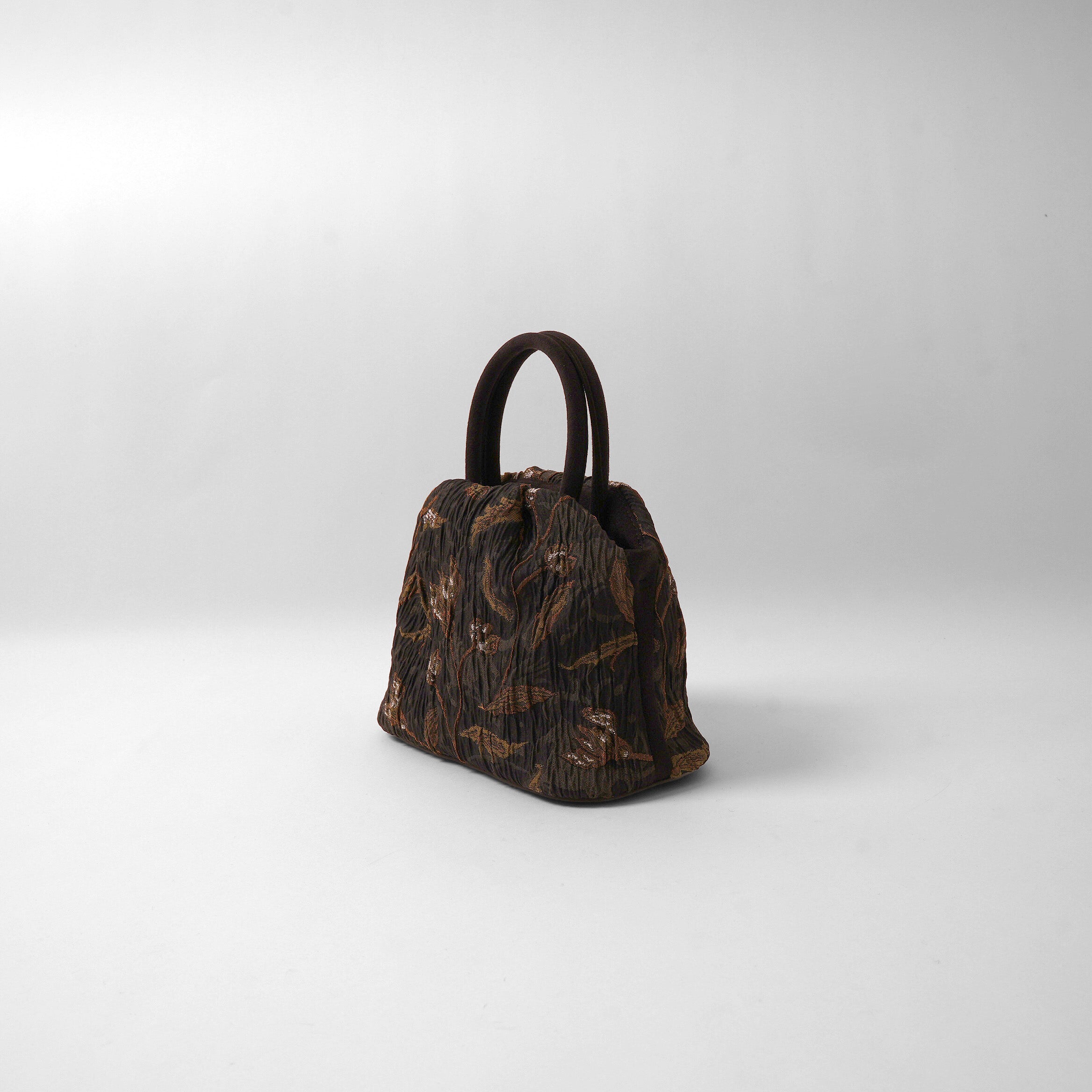 GOULT スモール Layered Motif Jacquard black