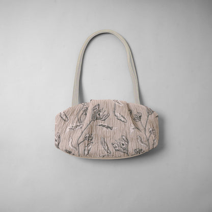 SUNA small Layered Motif Jacquard beige