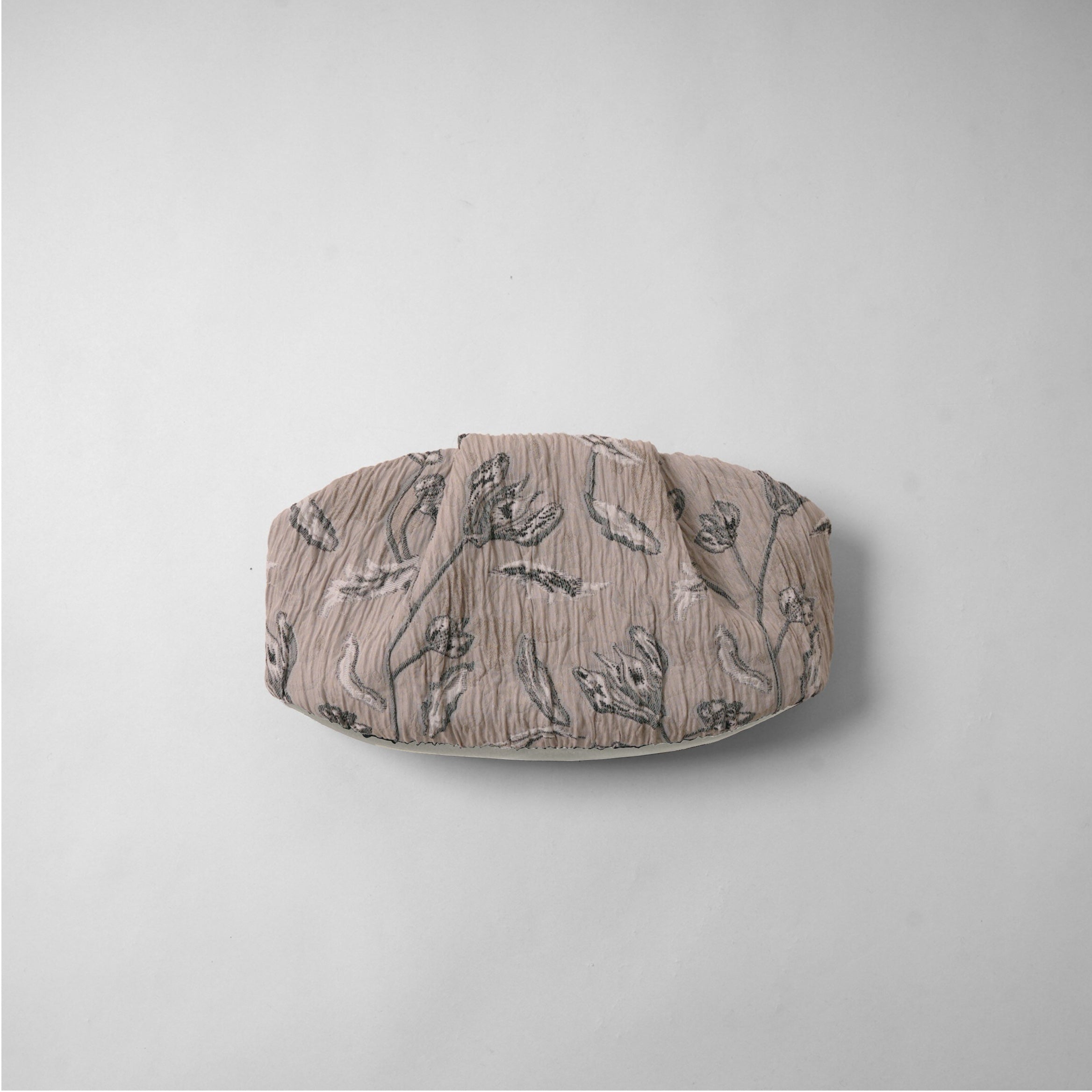 SUNA スモール Layered Motif Jacquard beige