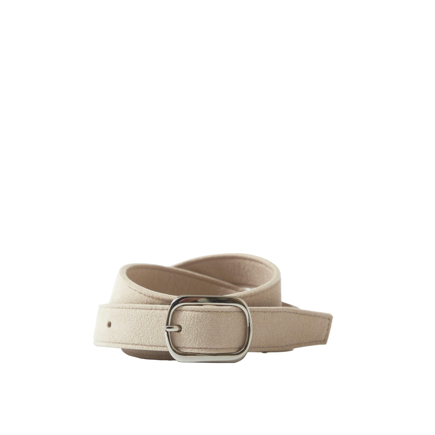 8 hole belt Beige