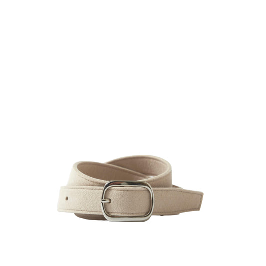 8 hole belt Beige
